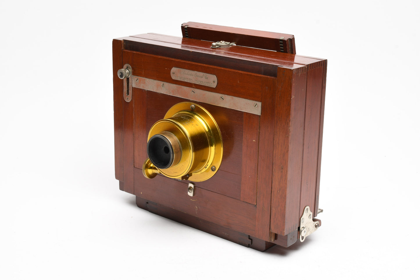Rochester Optical New Improved Model 6x8 camera w/Brass Darlot lens+Holder