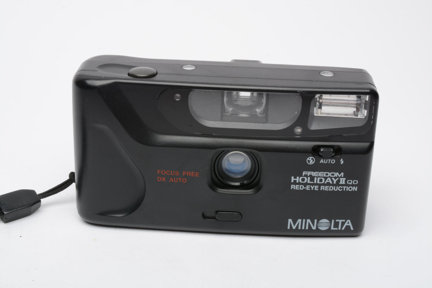 Minolta Freedom Holiday II QD 35mm Point&Shoot Camera, Test, clean!