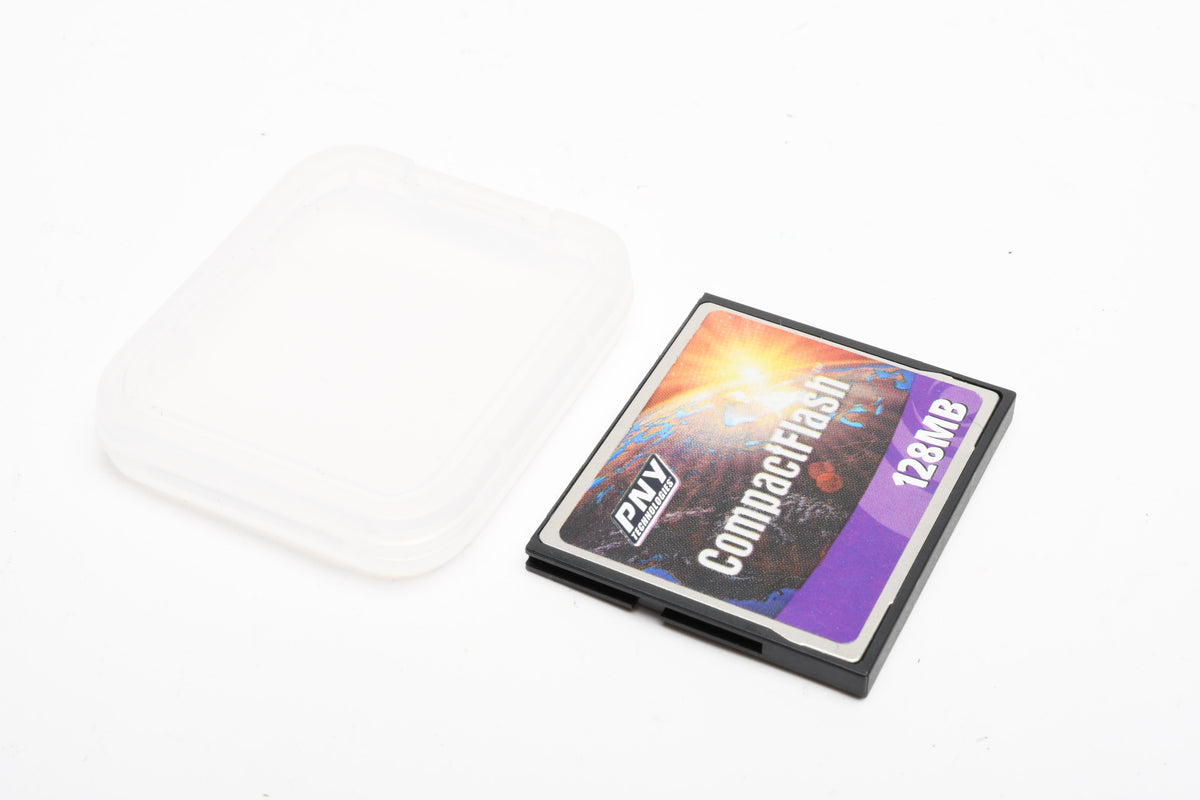 PNY 128MB CF Compact Flash Card in Jewel Case, Formatted