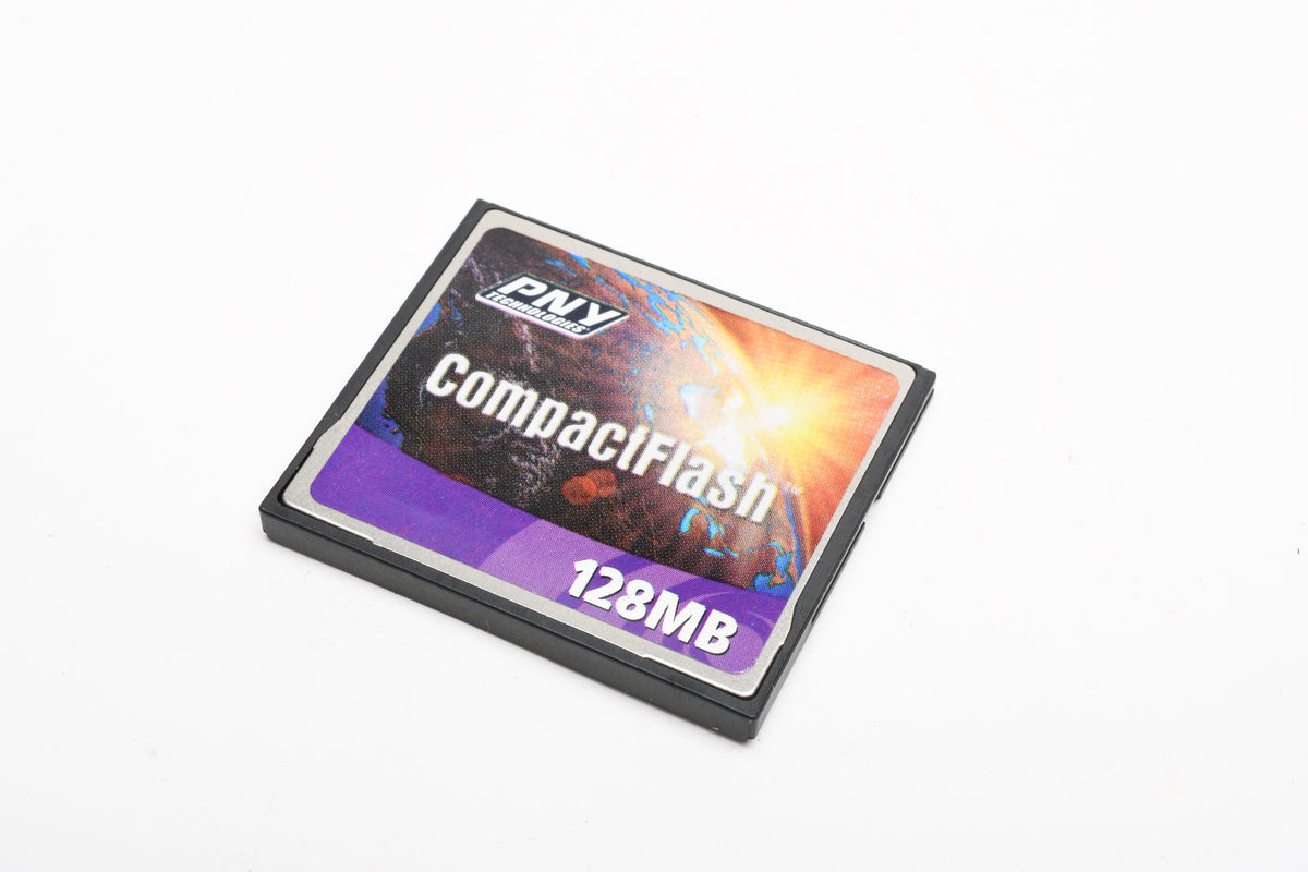 PNY 128MB CF Compact Flash Card in Jewel Case, Formatted