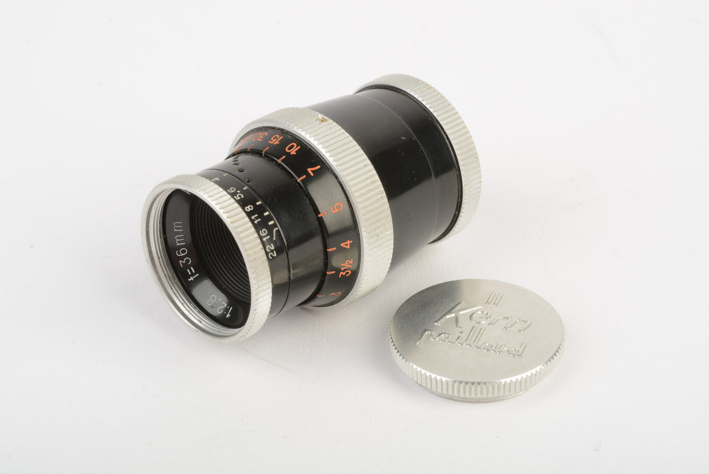 Kern-Paillard Switar 36mm f2.8 AR - D Mount lens, Very clean (Copy)