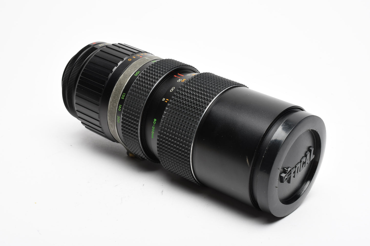 Focal 80-200mm f3.5 Telephoto zoom lens for M42 Mount + Collar, Pouch, UV, Good!