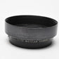 Leica Leitz Wetzlar Lens Hood 12564K for R 50/2, 35/2.8 lenses