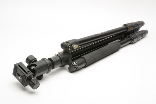 Ravelli tripod w/Ball head and QR plate, ~55" extended, 24" folded