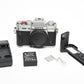 Fujifilm X-T30 Mirrorless Digital Camera Body, Batt+Charger Only 1 Shutter Count!