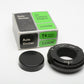 Vivitar T4 Canon adapter, New w/cap, boxed