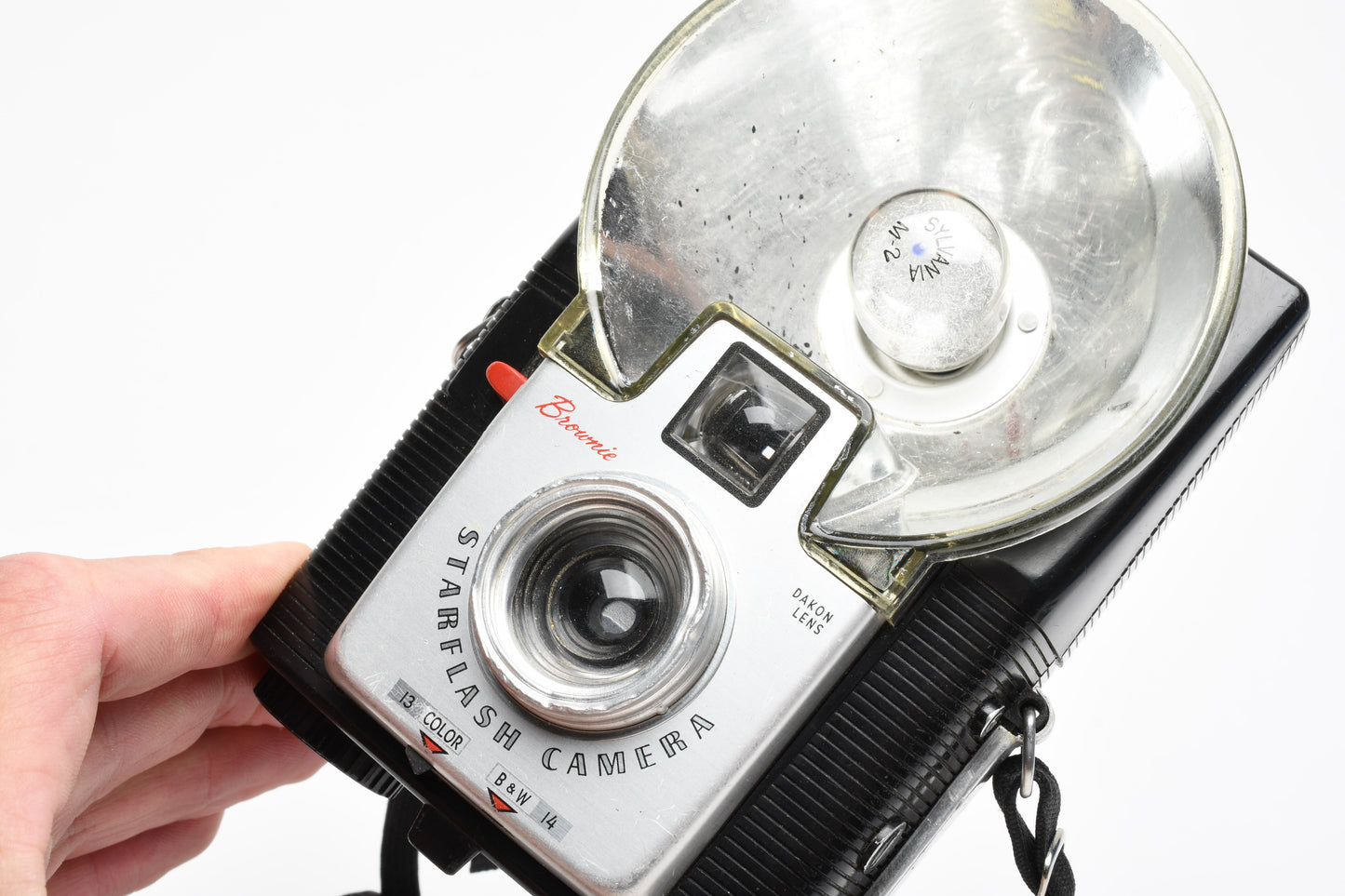 Kodak Brownie Starflash Vintage Camera w/M2 bulb, Nice collector