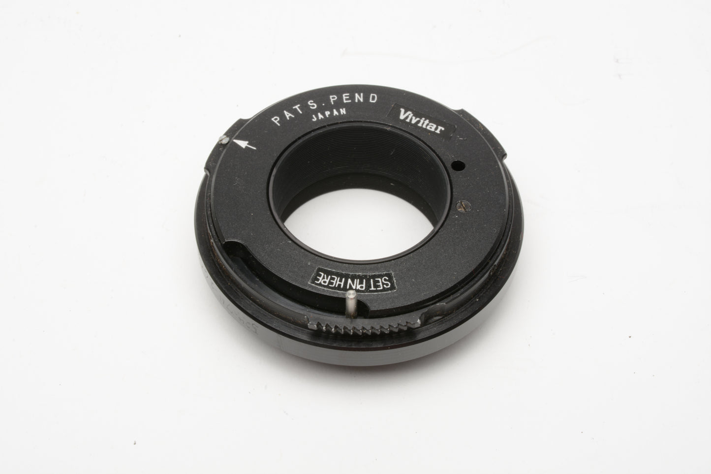 Vivitar T4 Canon adapter, New w/cap, boxed