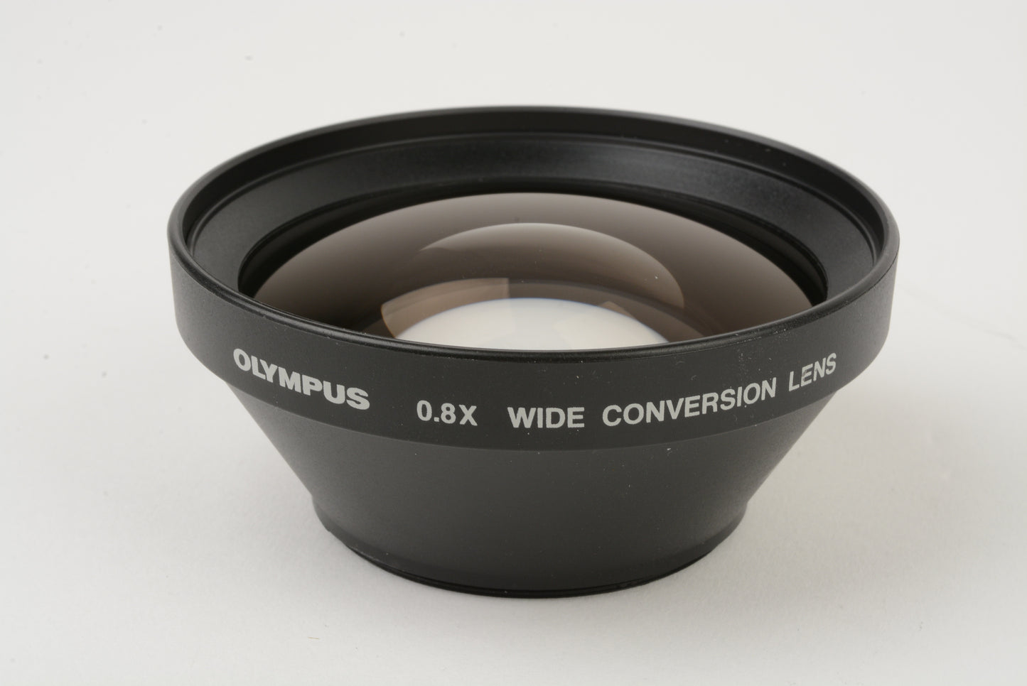 Olympus .8X wide lens to fit 55mm diameter, caps, Mint condition
