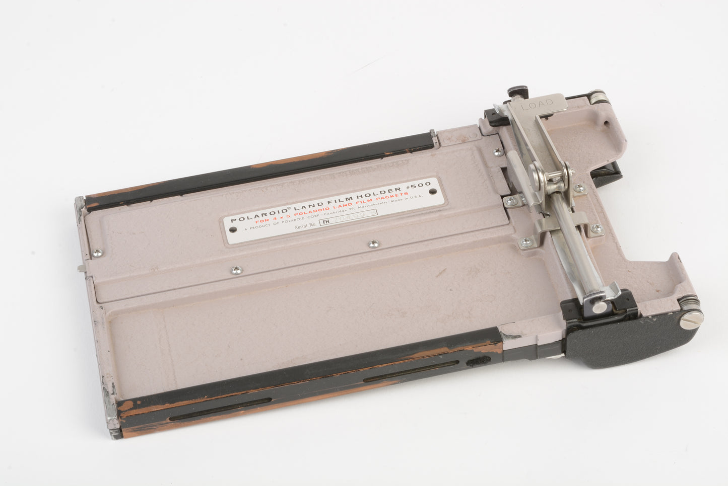 Polaroid Land Film holder #500 for 4x5 Film packets