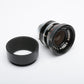 Leica Leitz 9mm F2 lens w/Lens hood for Leica Leicina, very clean