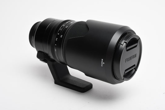 Fujifilm XF 50-140mm f2.8 Nano-GI  R LM OIS WR zoom lens w/caps, hood, collar, Very Nice!