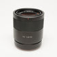 Sony FE 55mm f1.8 Sonnar T* ZA lens, hood+caps, Boxed, Mint-