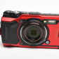 Olympus Tough TG-6 4K 12MP Digital Point&Shoot Red, Tested, Great