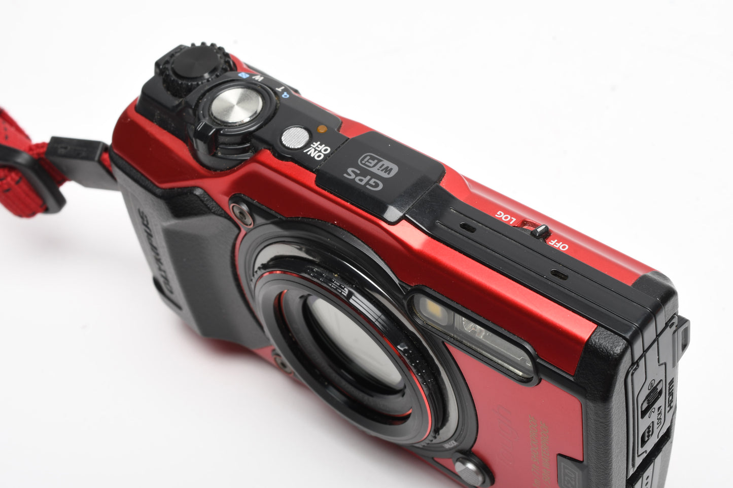 Olympus Tough TG-6 4K 12MP Digital Point&Shoot Red, Tested, Great