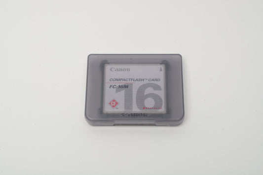 Canon FC-16M 16MB Compact Flash CF card in Canon jewel case