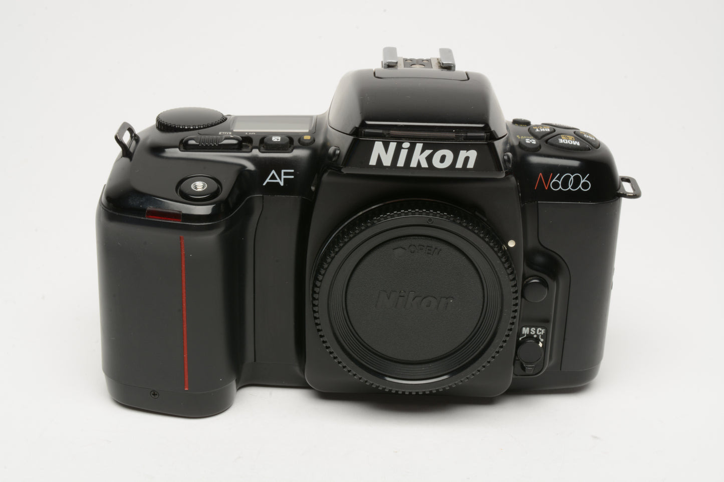 Nikon N6006 35mm SLR Body, cap, tested, clean