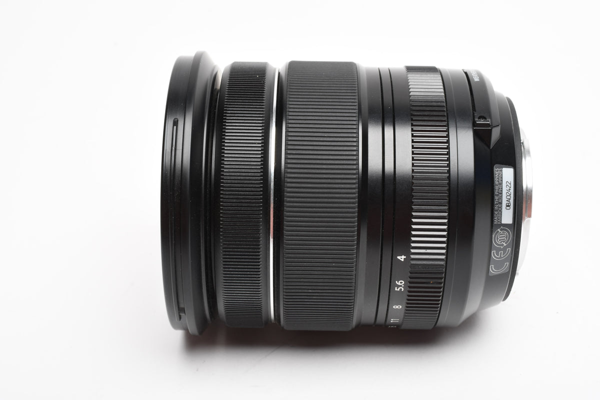 Fujifilm Super EBC XF 16-80mm f4 R OIS WR zoom lens, Hood+Caps, Mint-