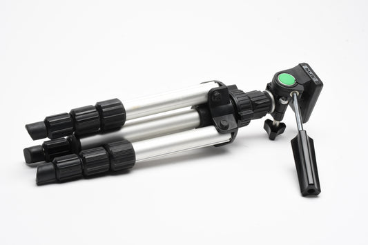 Slik 450G Lightweight Compact Minipod tripod, 12" folded, 34" expanded