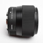 Sigma 56mm f1.4 DC DN C lens for X-Mount w/Hood and caps, Great!
