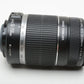 Canon EF-S 55-250mm f4-5.6 IS zoom lens, caps, very clean