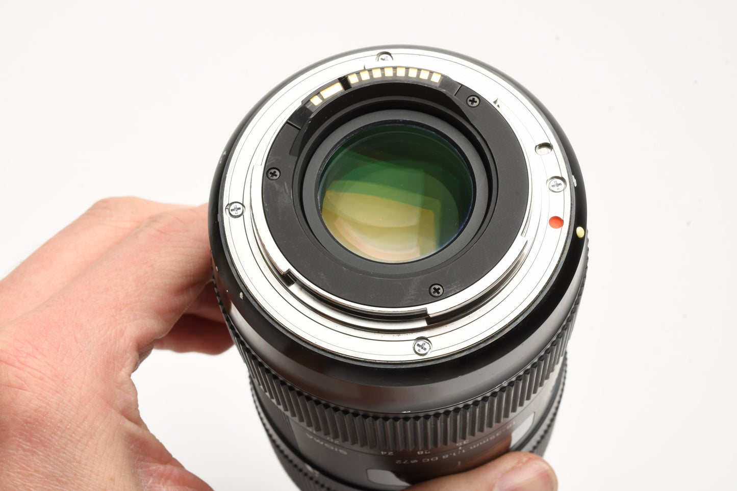 Sigma 18-35mm f1.8 DC HSM for Canon EF Mount, w/hood, caps, Sharp!