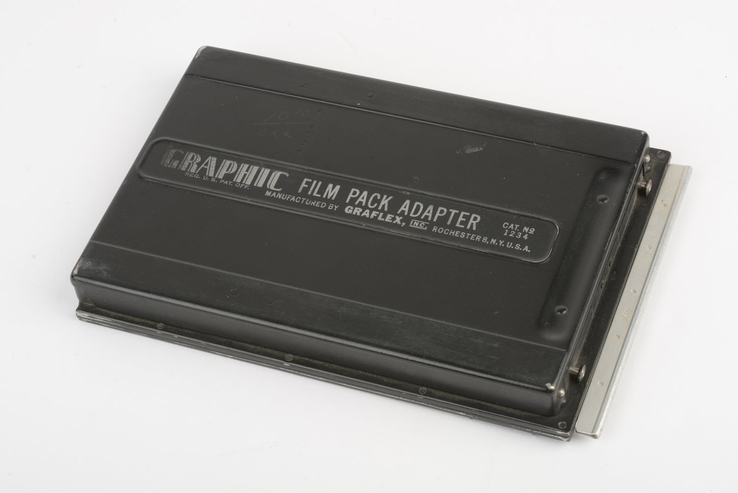 Graflex Graphic Film Pack Adapter 1234 for 4x5 film w/DS