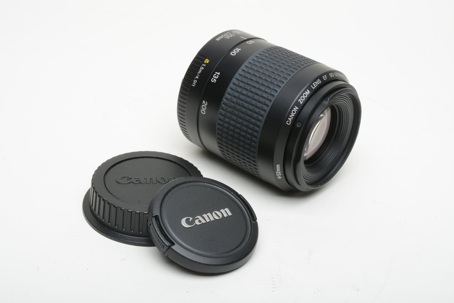 Canon EF 80-200mm F4.5-5.6 II zoom lens, caps, Nice & clean