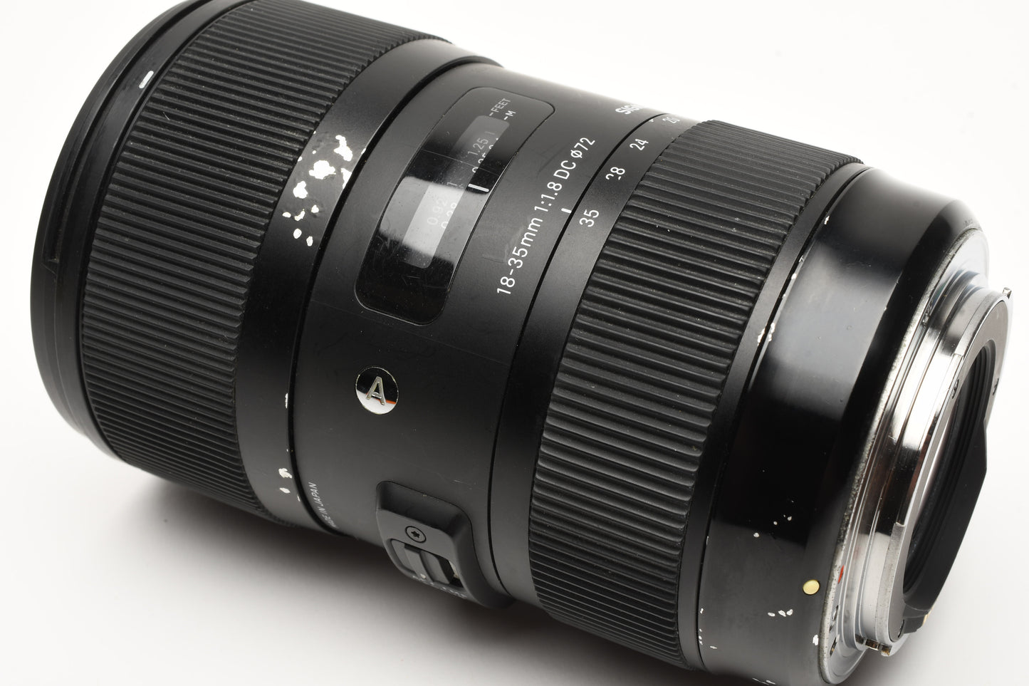 Sigma 18-35mm f1.8 DC HSM for Canon EF Mount, w/hood, caps, Sharp!