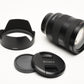 Sony FE 24-105mm f4 GM OSS zoom lens, hood, caps, Very clean & sharp