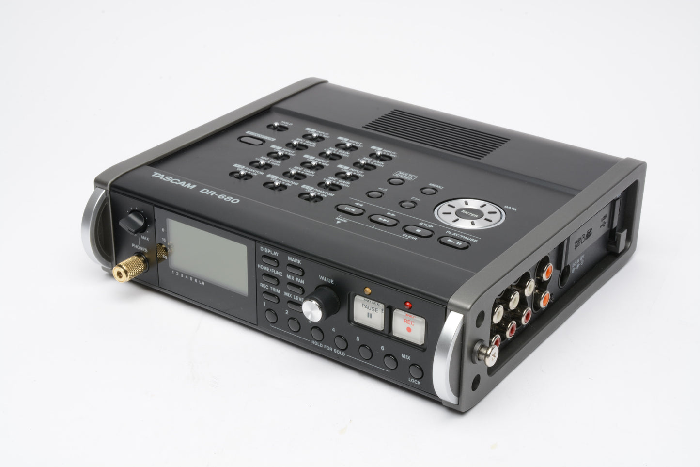 Tascam DR680 8-Track Audio Portable recorder in nice Sachtler carrying case