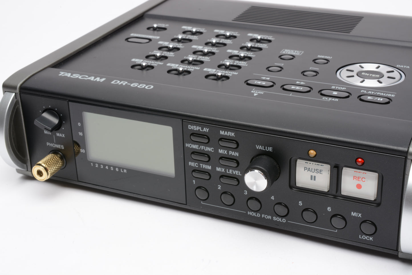 Tascam DR680 8-Track Audio Portable recorder in nice Sachtler carrying case