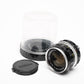 Nikon Nikkor-S 35mm f2.8 Non-Ai wide lens w/jewel case and cap, Great!