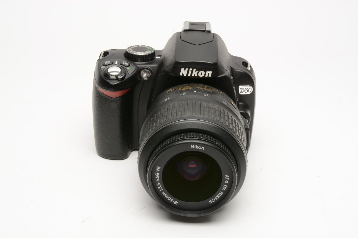 Nikon D60 10.2MP DSLR w/ 18-55mm VR, batt+charger+SD Only 3979 Acts!