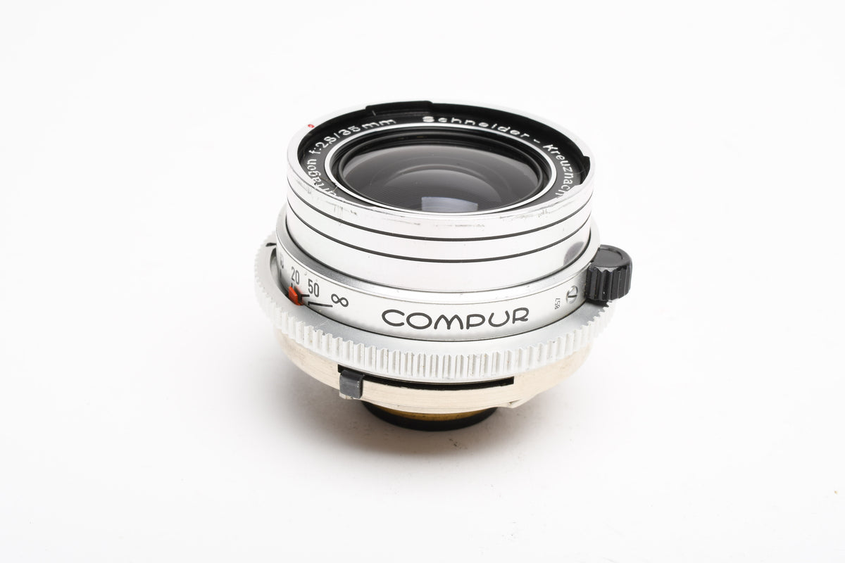 Kodak Schneider Retina Curtagon 35mm F2.8 Lens for Kodak Reflex w/jewel case, Nice!