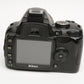Nikon D60 10.2MP DSLR w/ 18-55mm VR, batt+charger+SD Only 3979 Acts!
