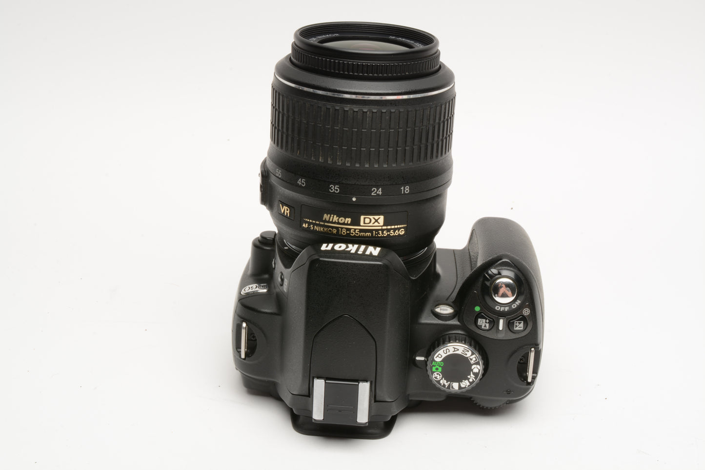 Nikon D60 10.2MP DSLR w/ 18-55mm VR, batt+charger+SD Only 3979 Acts!