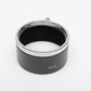 Minolta D57KH metal lens hood for Minolta 100mm f2.5 or 58mm diameter lenses