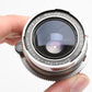 Kodak Schneider Retina Curtagon 35mm F2.8 Lens for Kodak Reflex w/jewel case, Nice!