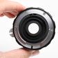 Nikon Nikkor-S 35mm f2.8 Non-Ai wide lens w/jewel case and cap, Great!