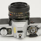 Minolta XG-1 35mm SLR w/MD 50mm F2 lens, case, 132X Flash, New seals, tested, Nice!