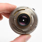 Kodak Schneider Retina Curtagon 35mm F2.8 Lens for Kodak Reflex w/jewel case, Nice!