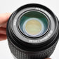 Nikon AFS Nikkor 55-200mm F4-5.6G ED DX zoom lens, caps, pouch, manual
