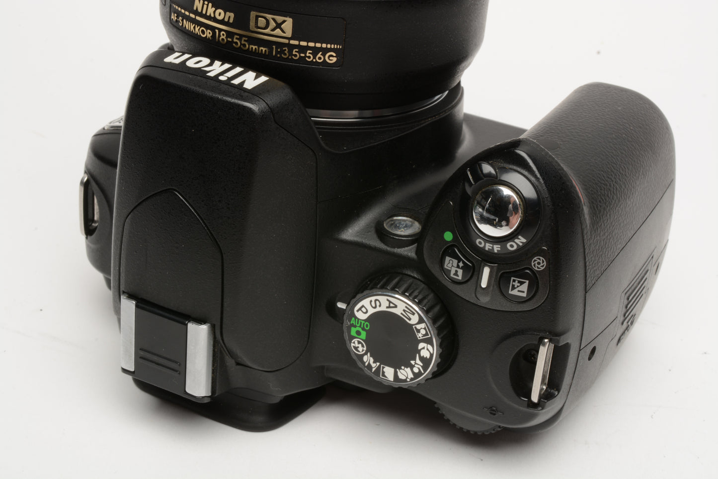 Nikon D60 10.2MP DSLR w/ 18-55mm VR, batt+charger+SD Only 3979 Acts!