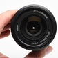 Nikon AFS Nikkor 55-200mm F4-5.6G ED DX zoom lens, caps, pouch, manual