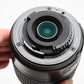 Nikon AFS Nikkor 55-200mm F4-5.6G ED DX zoom lens, caps, pouch, manual