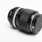 Nikon Zoom Nikkor 43-86mm f3.5 Non-Ai lens w/ UV filter and caps, Nice!