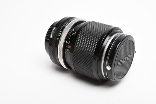 Nikon Zoom Nikkor 43-86mm f3.5 Non-Ai lens w/ UV filter and caps, Nice!