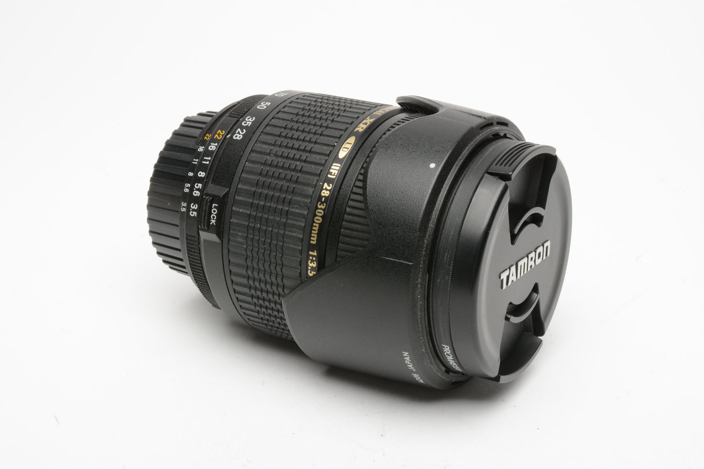 Tamron AF 28-300mm f3.5-6.3 XR Di LD ASPH IF Macro Nikon A06 w/Hood+81A