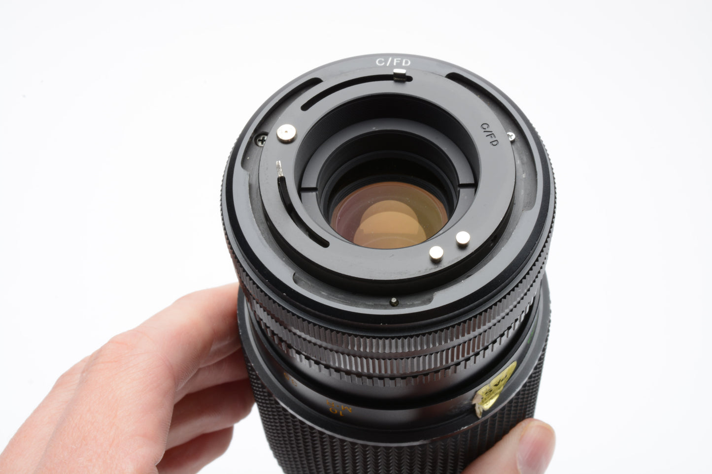 Vivitar 75-205mm F3.5-4.5 MC macro zoom lens for Canon FD w/Caps